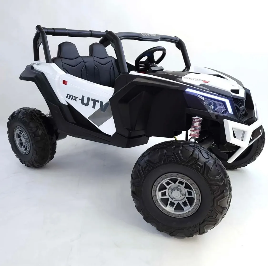 2025 Upgraded UTV XMX613 XXL 4x4 | 24V | 2 Seater Ride-On | TV Mp4 Screen | Leather Seats | Rubber Tires | Remote | Pre Order
