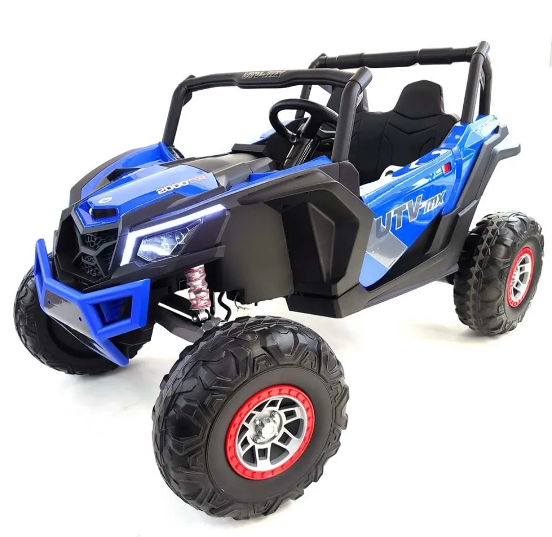 2025 Upgraded UTV XMX613 XXL 4x4 | 24V | 2 Seater Ride-On | TV Mp4 Screen | Leather Seats | Rubber Tires | Remote | Pre Order