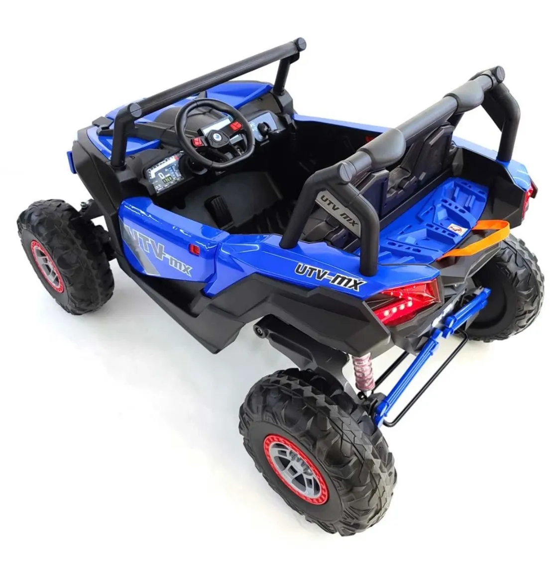 2025 Upgraded UTV XMX613 XXL 4x4 | 24V | 2 Seater Ride-On | TV Mp4 Screen | Leather Seats | Rubber Tires | Remote | Pre Order