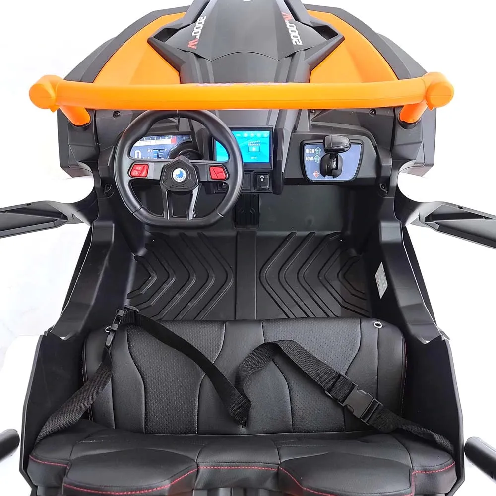 2025 Upgraded UTV XMX613 XXL 4x4 | 24V | 2 Seater Ride-On | TV Mp4 Screen | Leather Seats | Rubber Tires | Remote | Pre Order