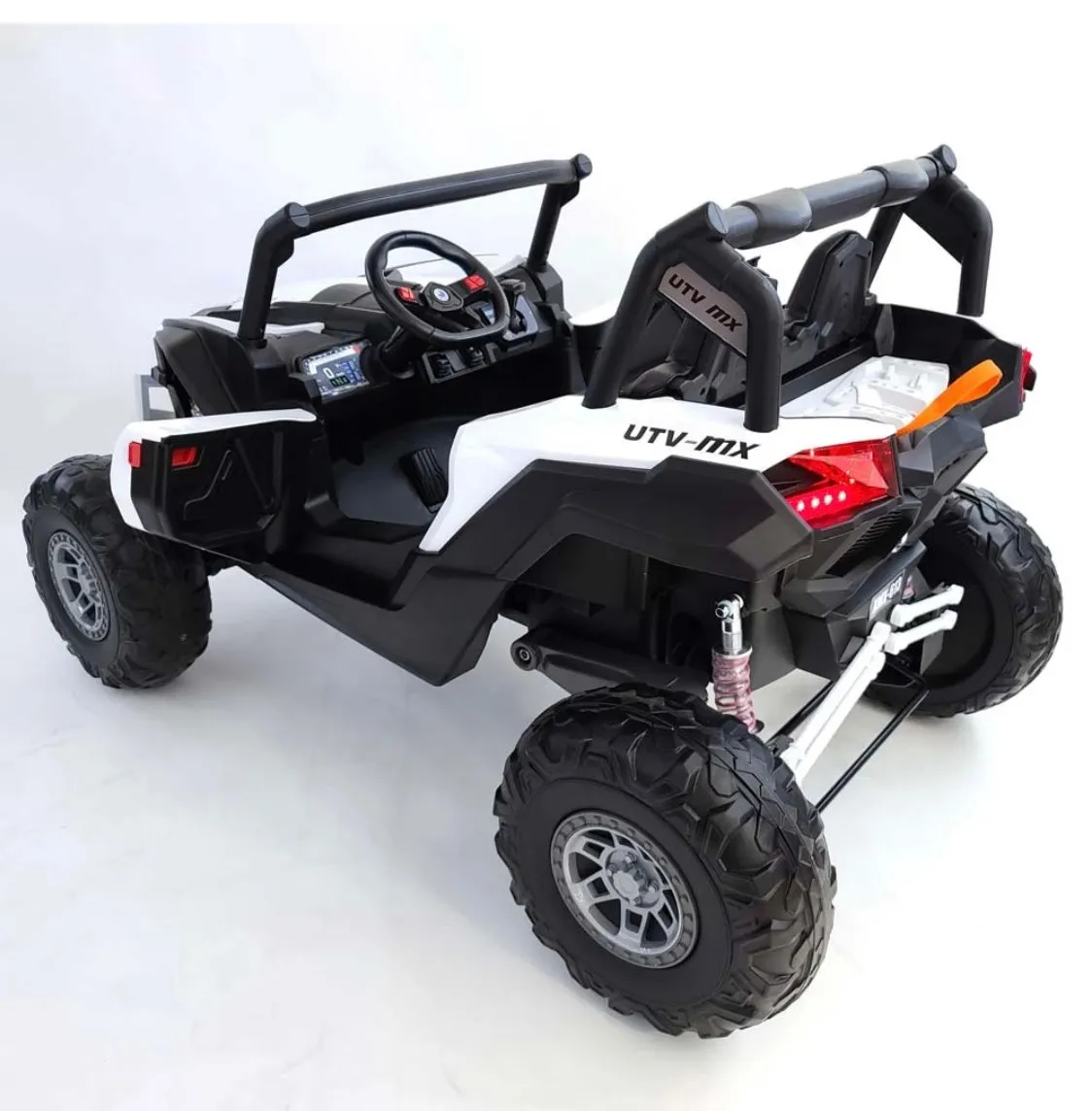 2025 Upgraded UTV XMX613 XXL 4x4 | 24V | 2 Seater Ride-On | TV Mp4 Screen | Leather Seats | Rubber Tires | Remote | Pre Order