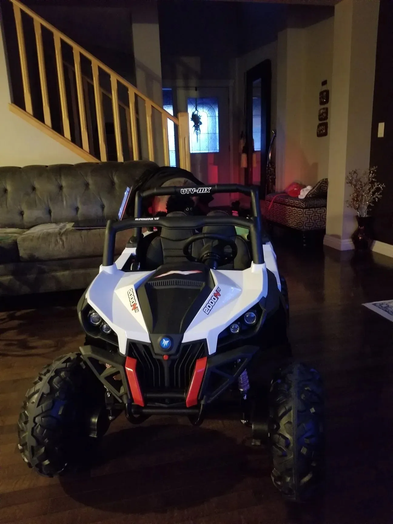 2025 XMX603 Utv 2 Seater Ride-On | MP3 | Upgraded 24V Leather Seats | 4x4 | Rubber Tires | Remote
