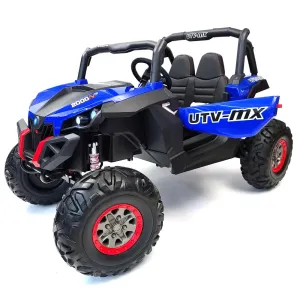 2025 XMX603 Utv 2 Seater Ride-On | MP3 | Upgraded 24V Leather Seats | 4x4 | Rubber Tires | Remote