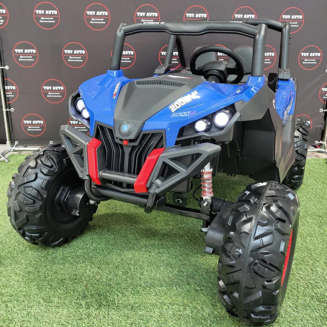2025 XMX603 Utv 2 Seater Ride-On | MP3 | Upgraded 24V Leather Seats | 4x4 | Rubber Tires | Remote