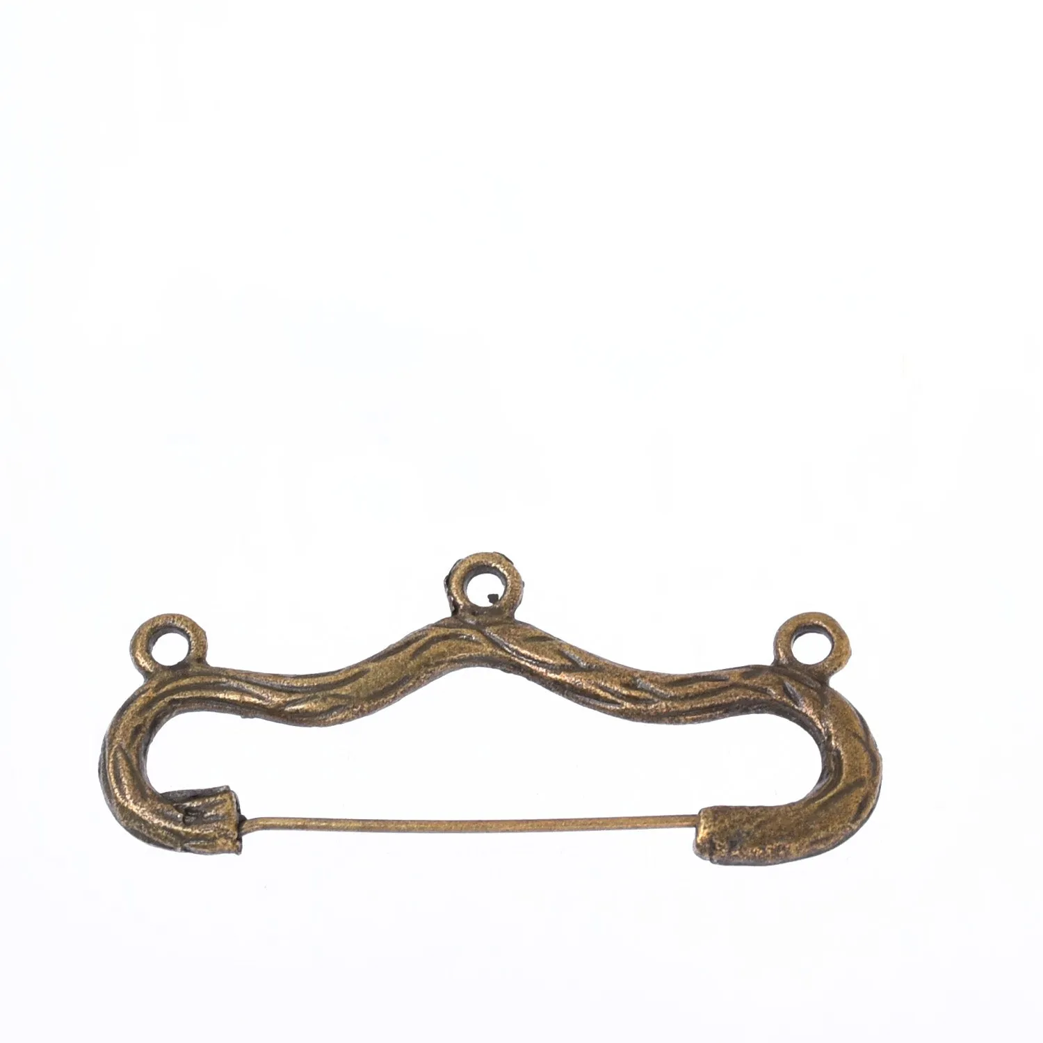 20*45mm Alloy Pin Brooches Bow And Arrow Brooches With Loop Brooch Jewelry Accessories 10pcs 102741