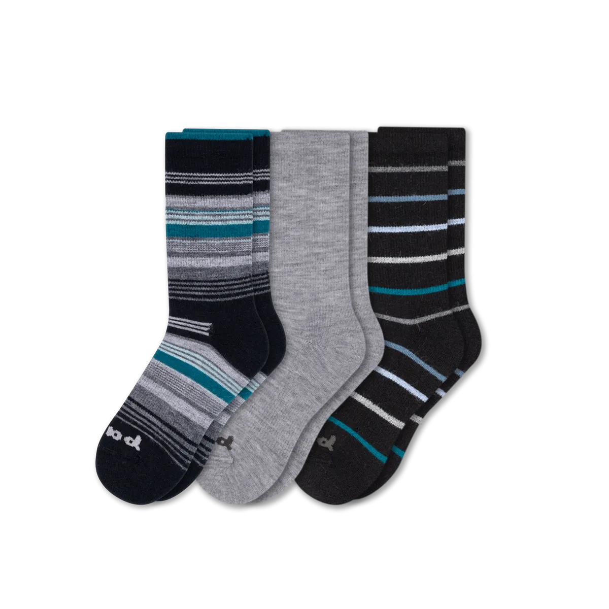 3 Pack - Men's Crew Pacas Socks