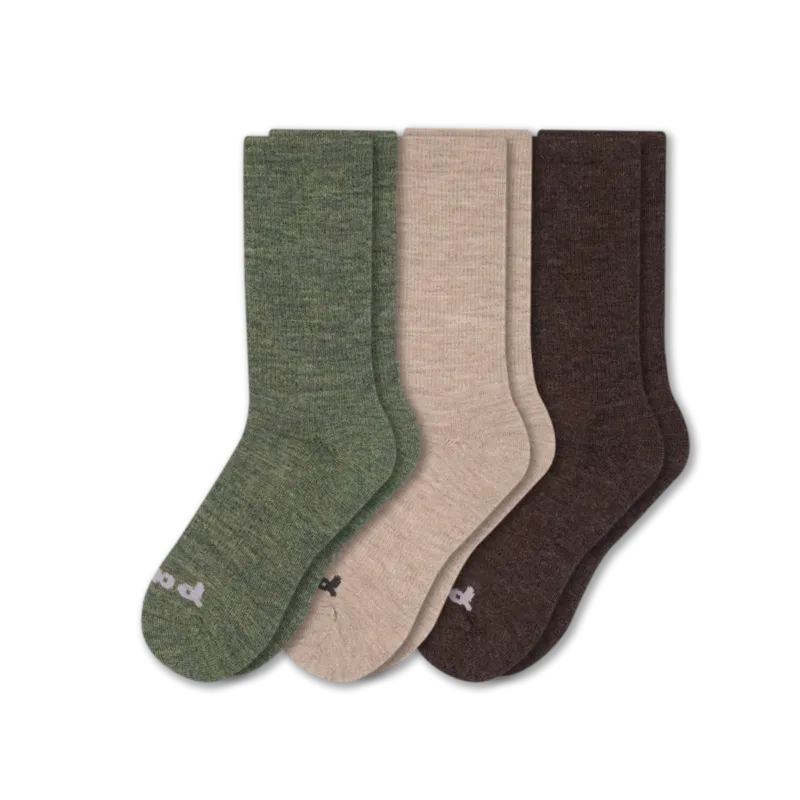3 Pack - Men's Crew Pacas Socks