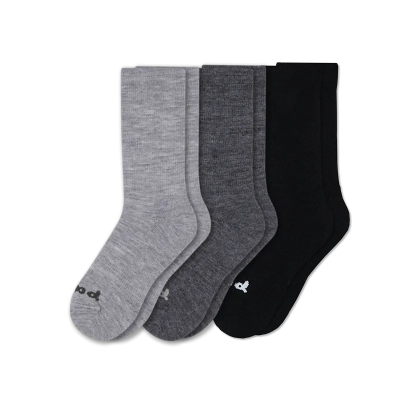 3 Pack - Men's Crew Pacas Socks
