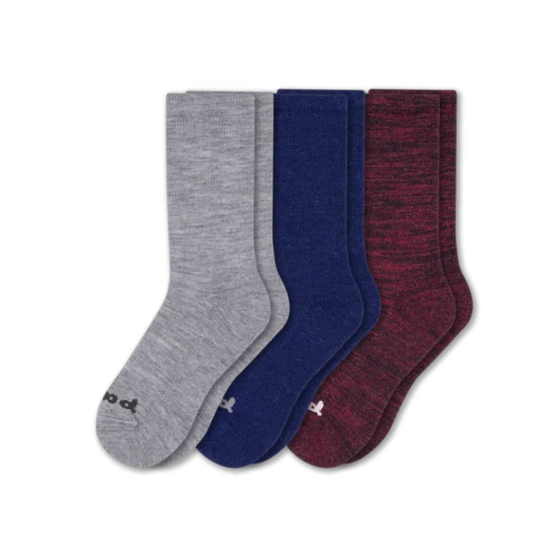 3 Pack - Men's Crew Pacas Socks