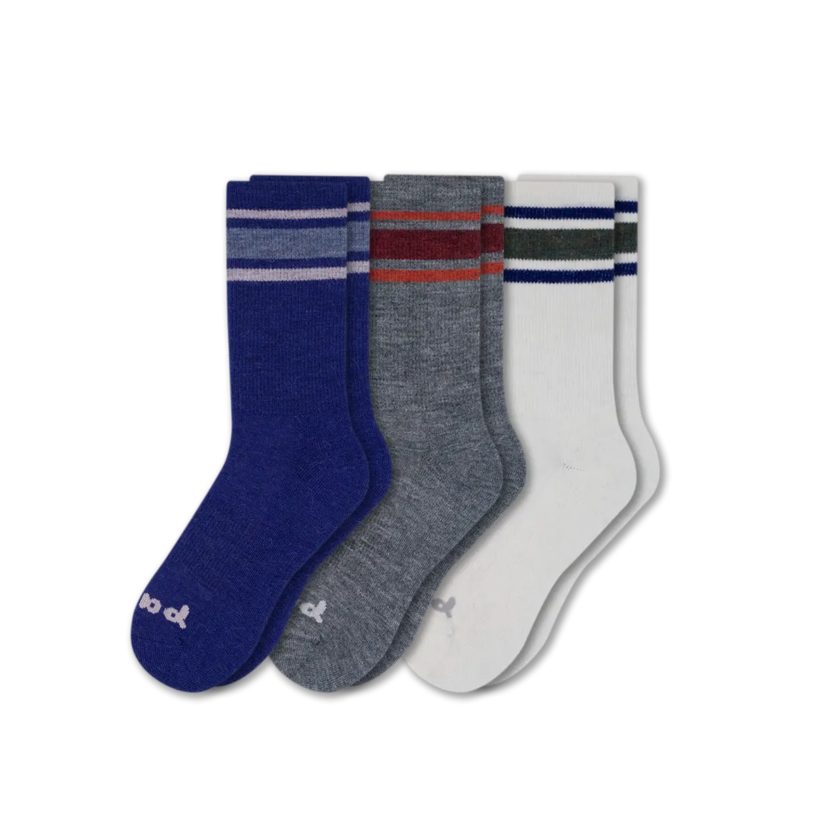 3 Pack - Men's Crew Pacas Socks