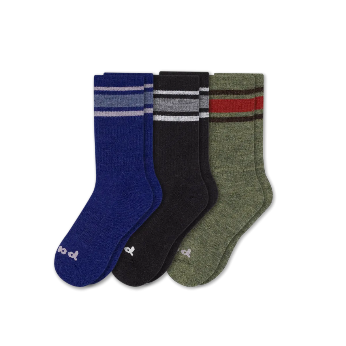 3 Pack - Men's Crew Pacas Socks