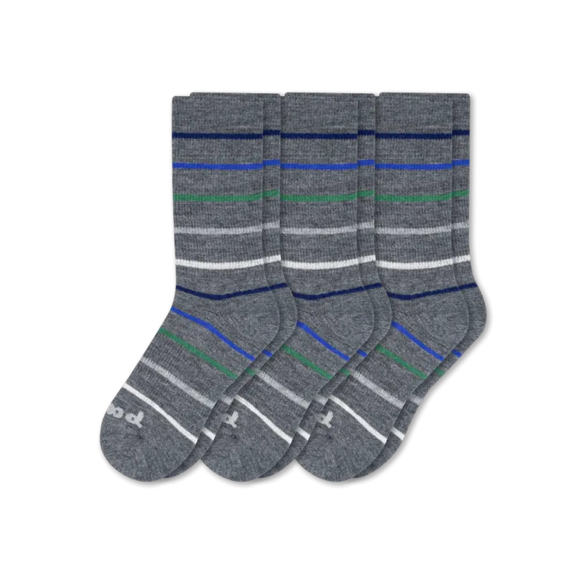 3 Pack - Men's Crew Pacas Socks