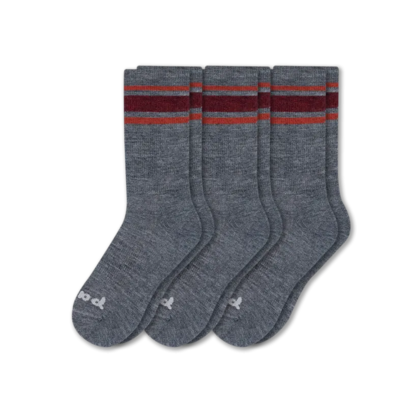 3 Pack - Men's Crew Pacas Socks