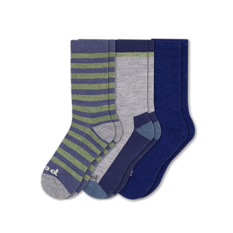 3 Pack - Men's Crew Pacas Socks