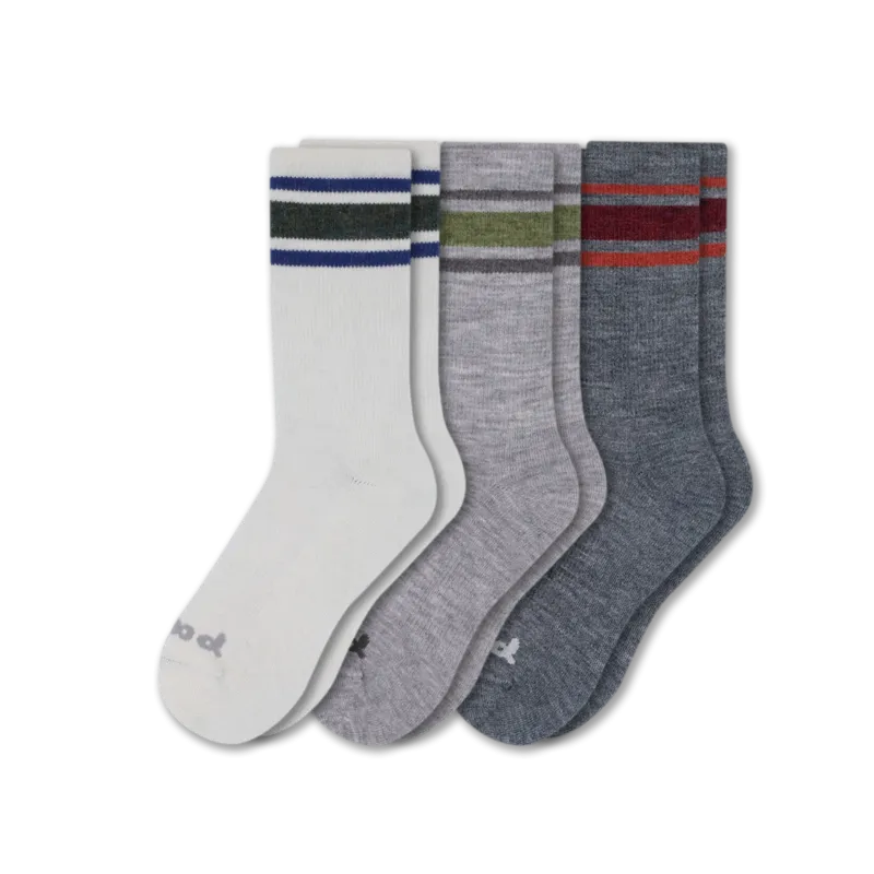 3 Pack - Men's Crew Pacas Socks