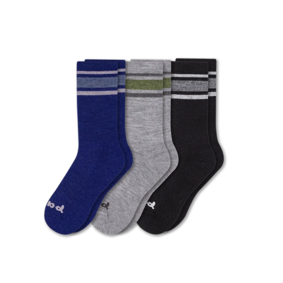 3 Pack - Men's Crew Pacas Socks