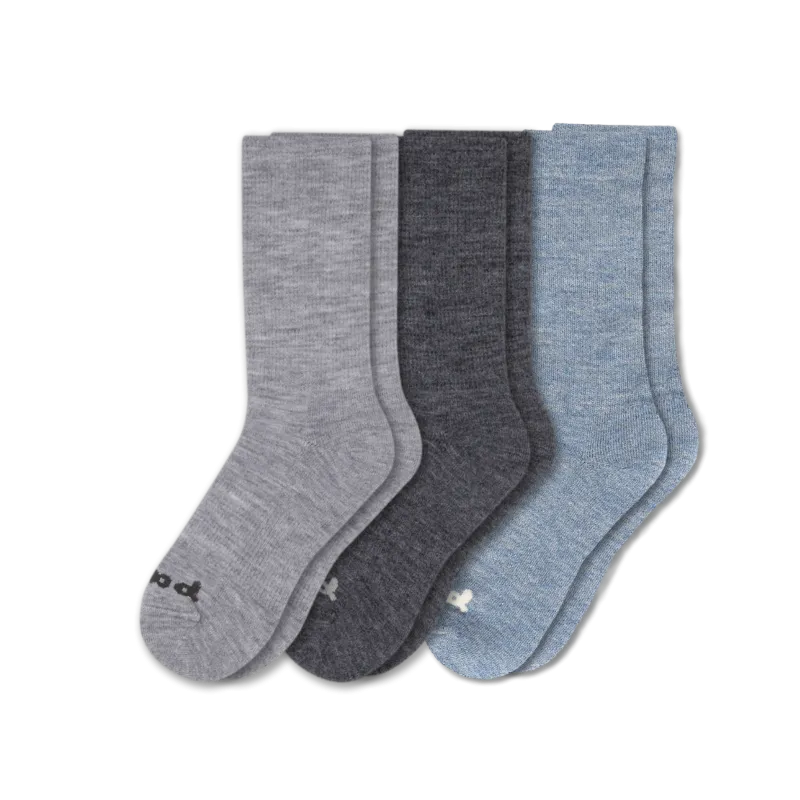 3 Pack - Men's Crew Pacas Socks
