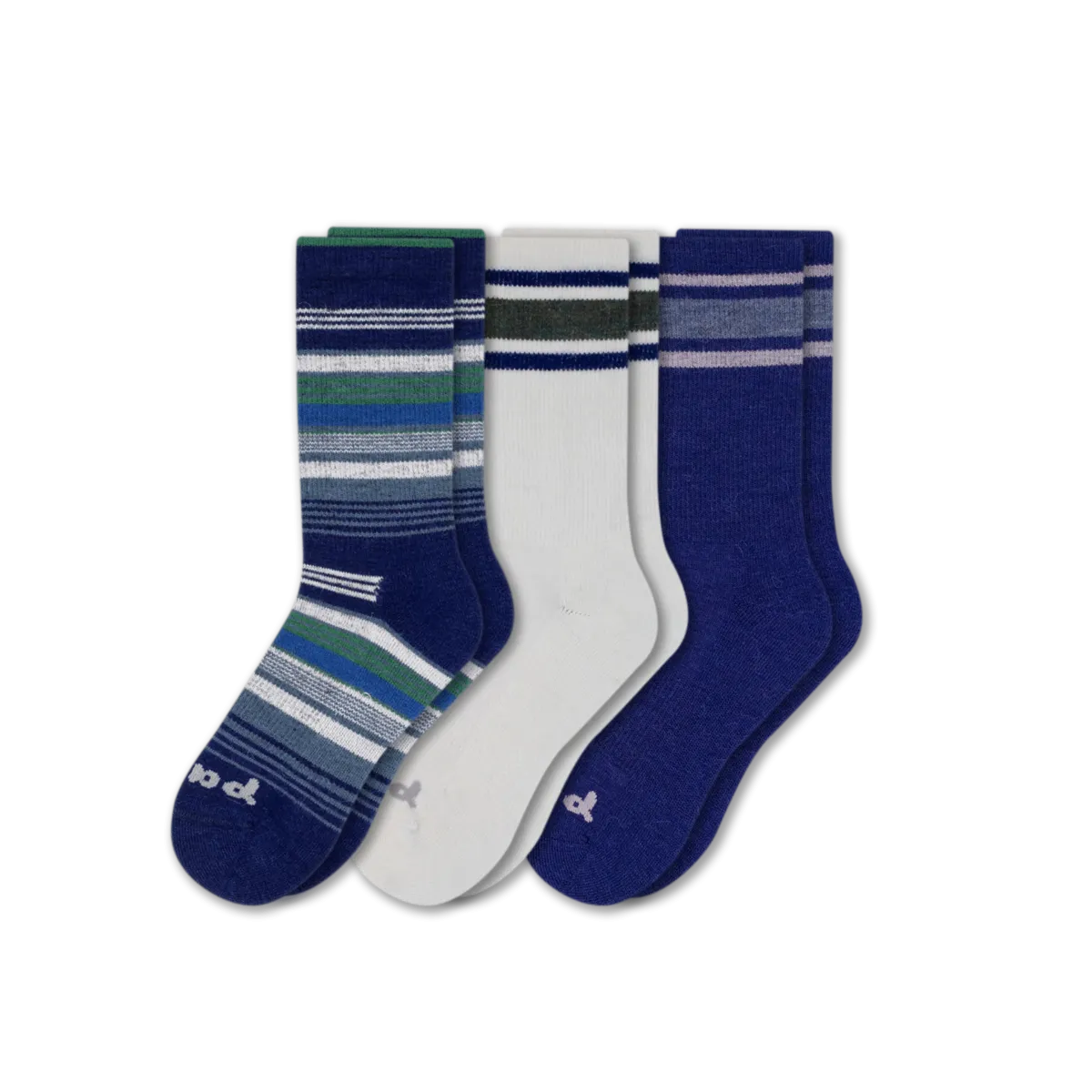 3 Pack - Men's Crew Pacas Socks