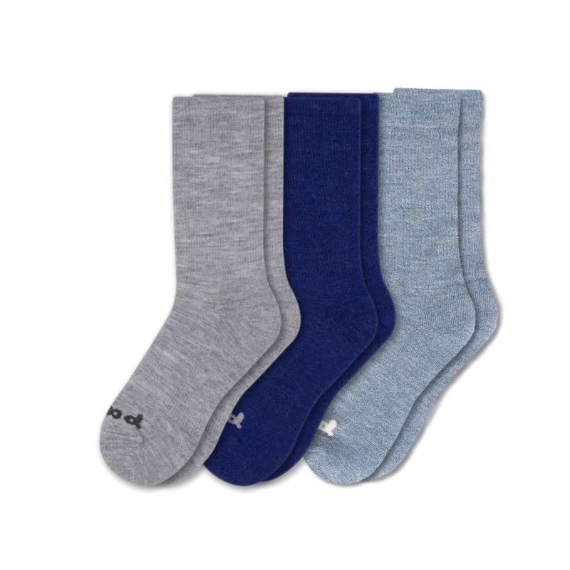 3 Pack - Men's Crew Pacas Socks