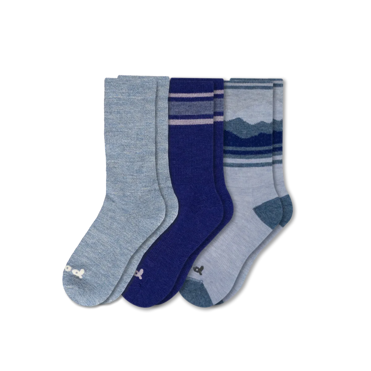 3 Pack - Men's Crew Pacas Socks