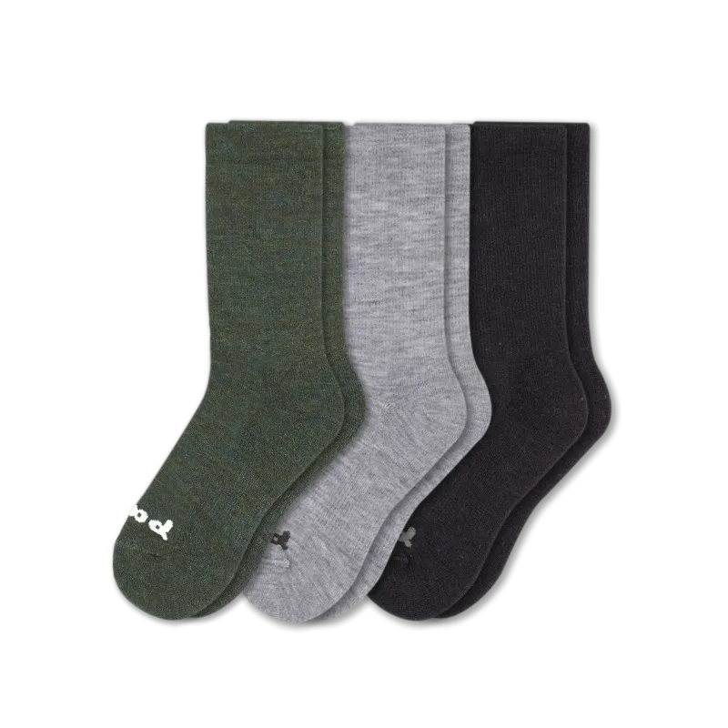 3 Pack - Men's Crew Pacas Socks