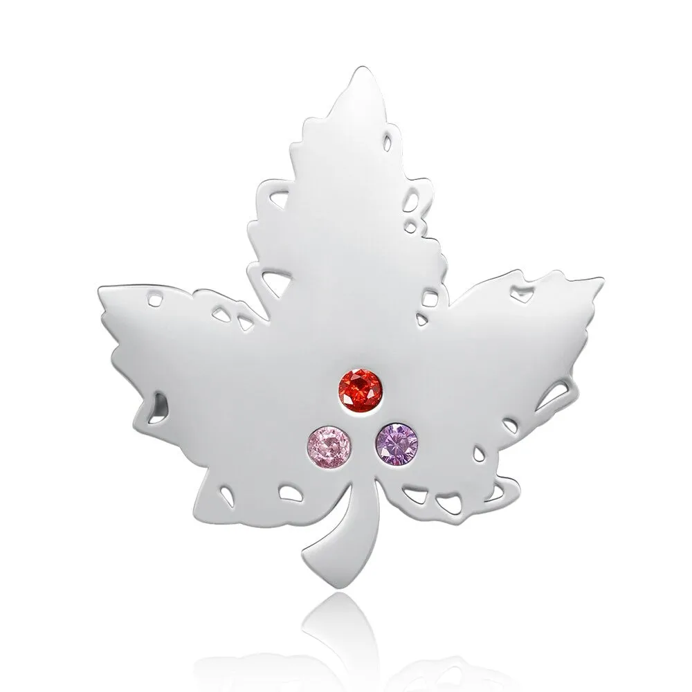 3 Stones 3 Names Personalized Brooches for Women