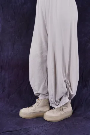 3142-2 Crop Billow Pant Pearl Smoke