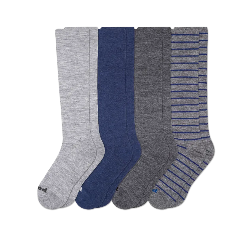 4 Pack - Men's Compression Socks