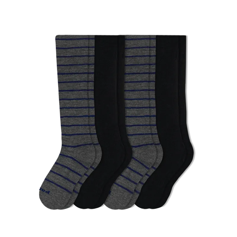 4 Pack - Men's Compression Socks
