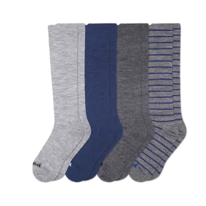 4 Pack - Men's Compression Socks