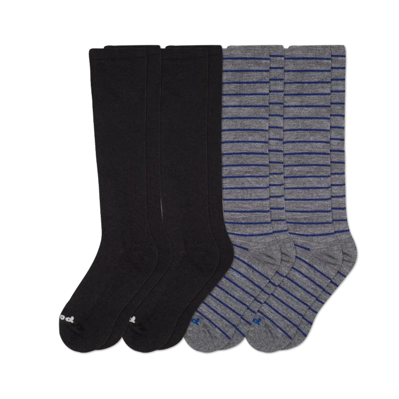 4 Pack - Men's Compression Socks