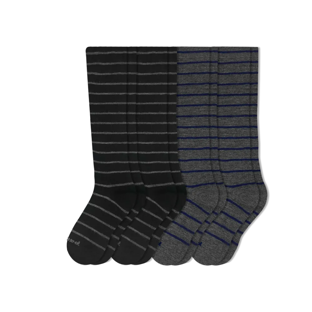 4 Pack - Men's Compression Socks