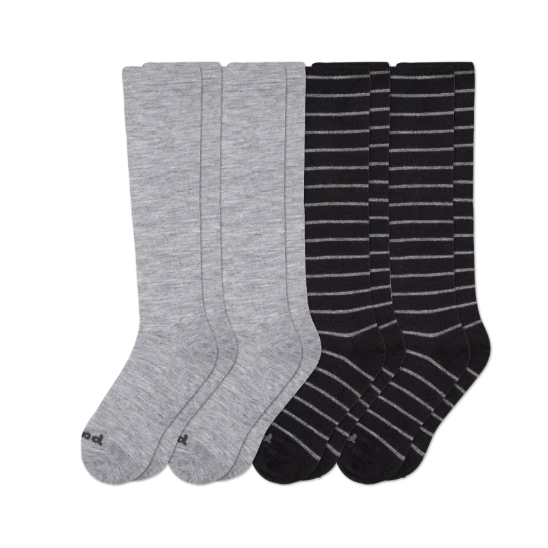 4 Pack - Men's Compression Socks