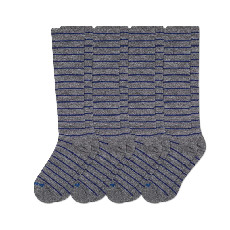 4 Pack - Men's Compression Socks