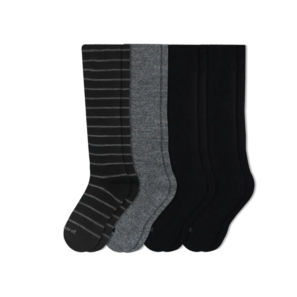 4 Pack - Men's Compression Socks