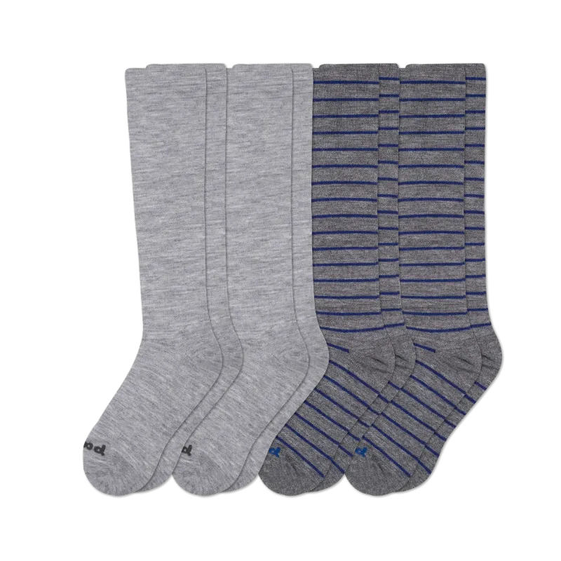 4 Pack - Men's Compression Socks