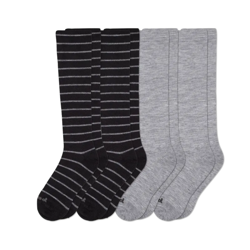 4 Pack - Men's Compression Socks