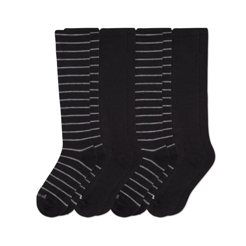 4 Pack - Men's Compression Socks