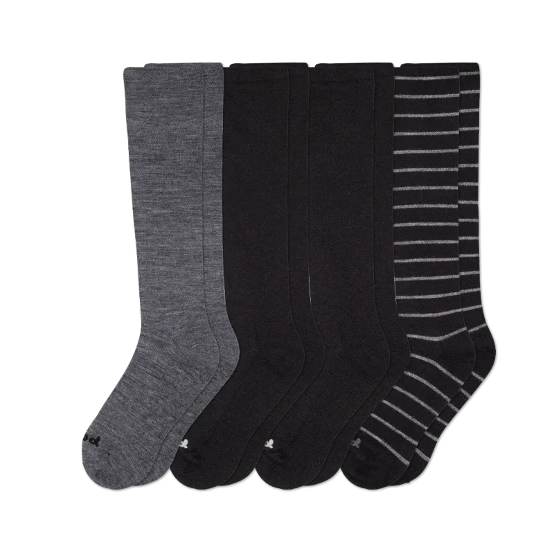 4 Pack - Men's Compression Socks