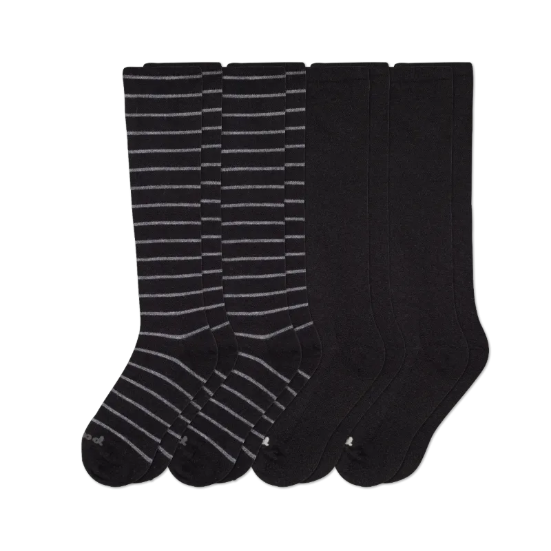 4 Pack - Men's Compression Socks