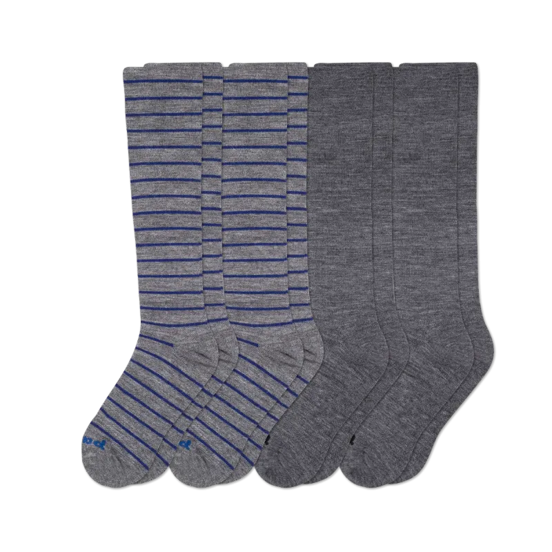 4 Pack - Men's Compression Socks