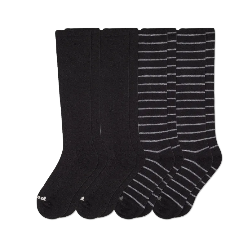 4 Pack - Men's Compression Socks
