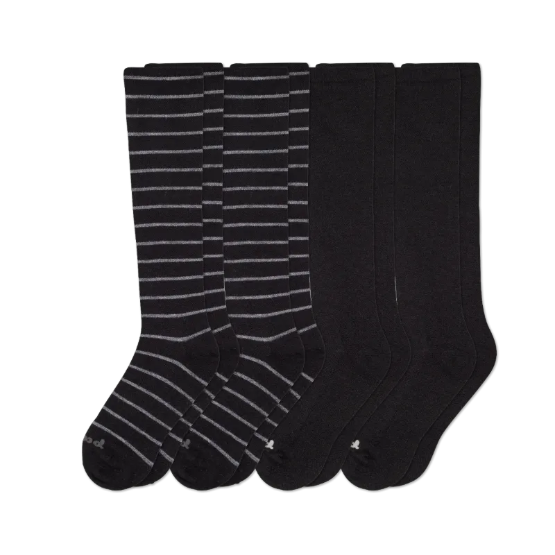 4 Pack - Men's Compression Socks