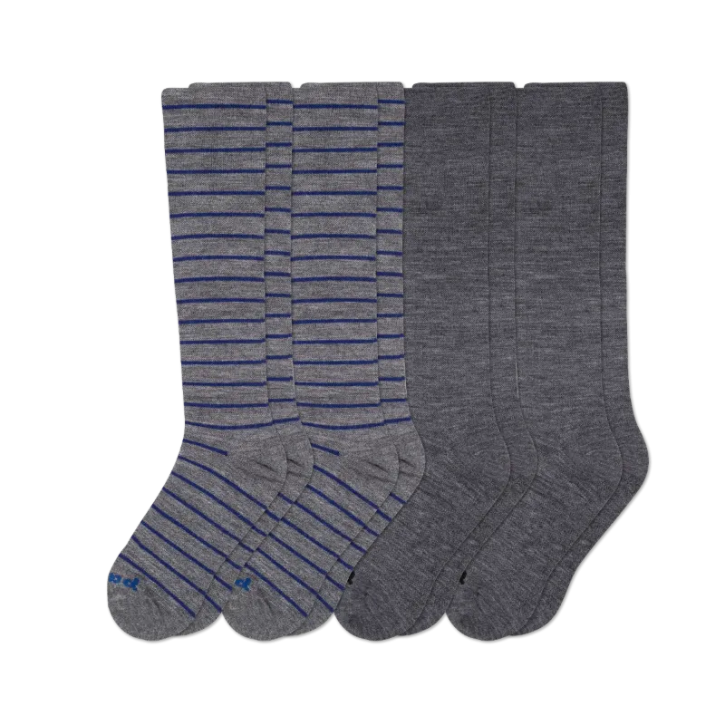 4 Pack - Men's Compression Socks