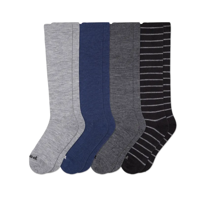 4 Pack - Men's Compression Socks