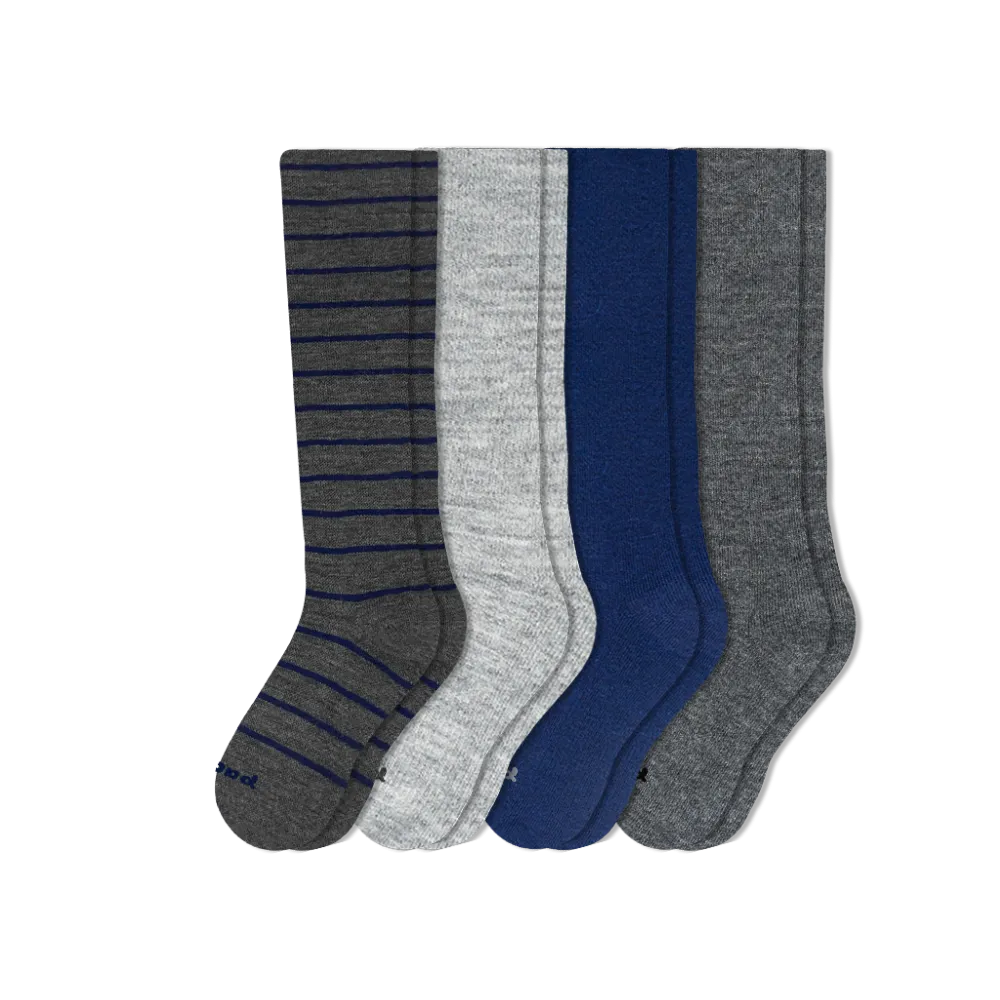 4 Pack - Men's Compression Socks