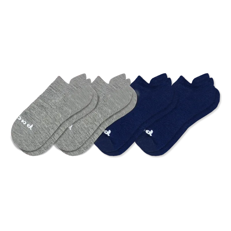 4 Pack - Men's Low Cut Pacas Socks