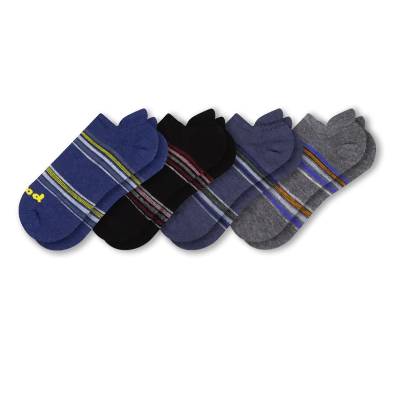 4 Pack - Men's Low Cut Pacas Socks