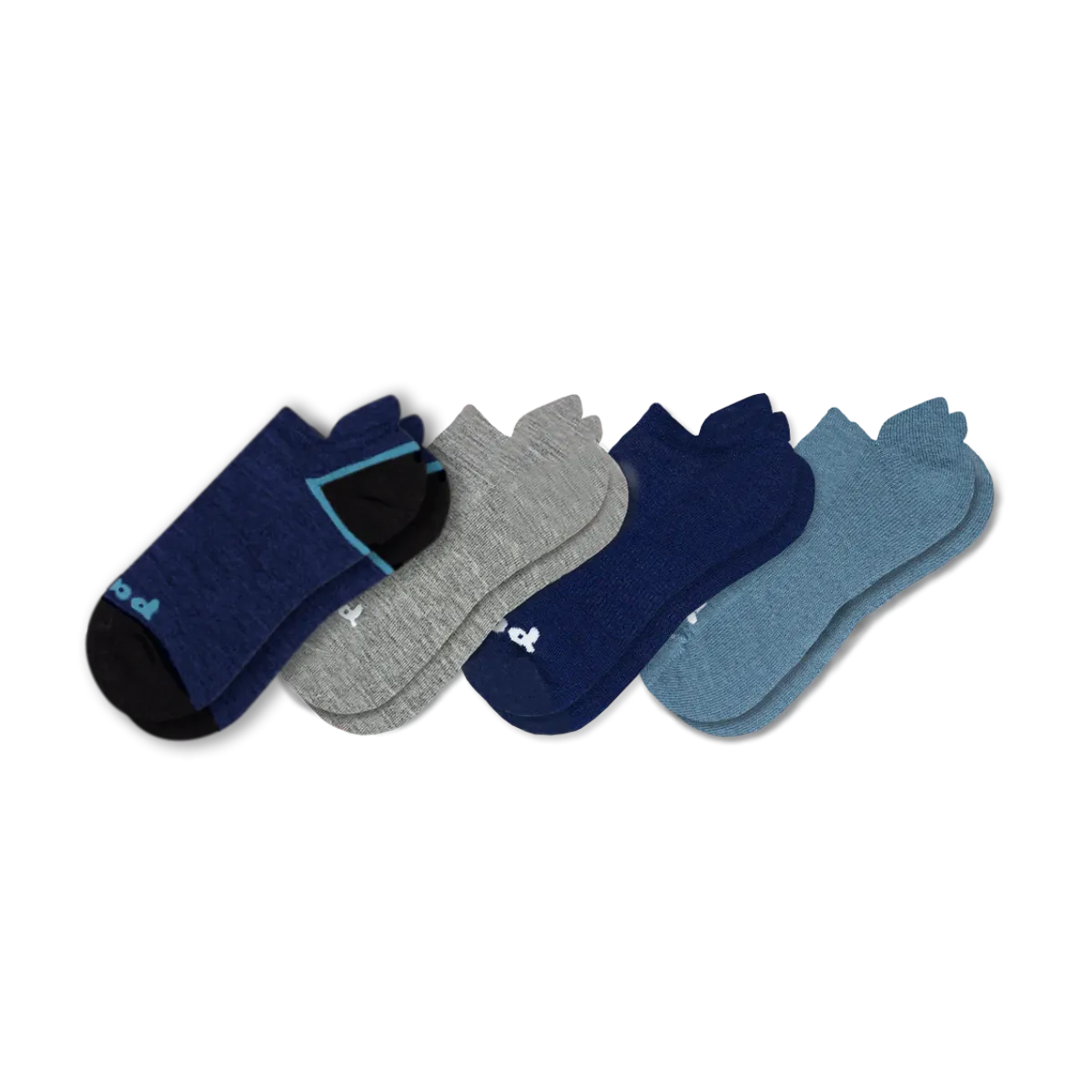4 Pack - Men's Low Cut Pacas Socks