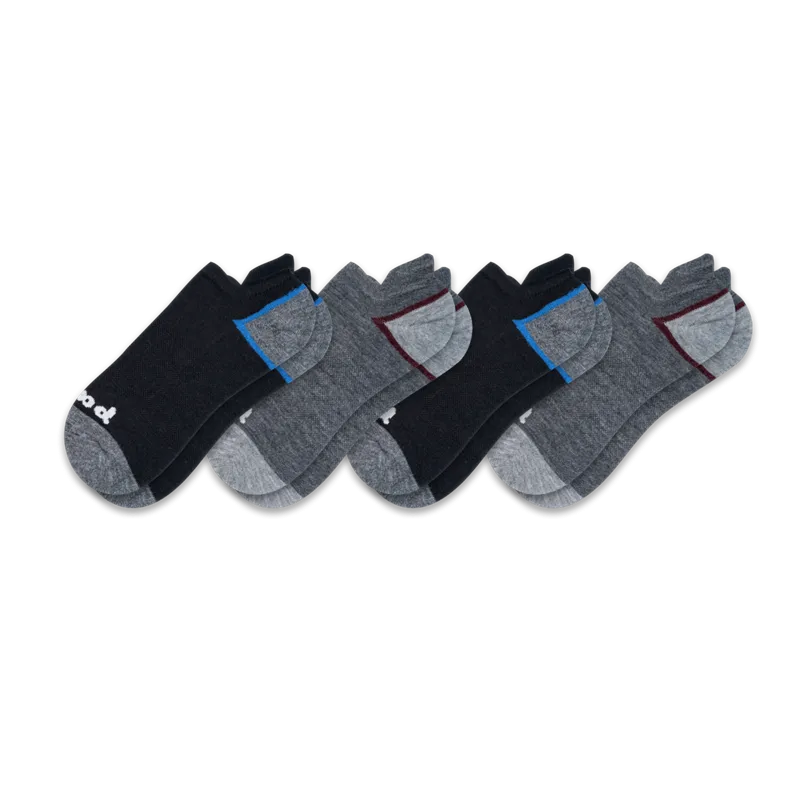 4 Pack - Men's Low Cut Pacas Socks